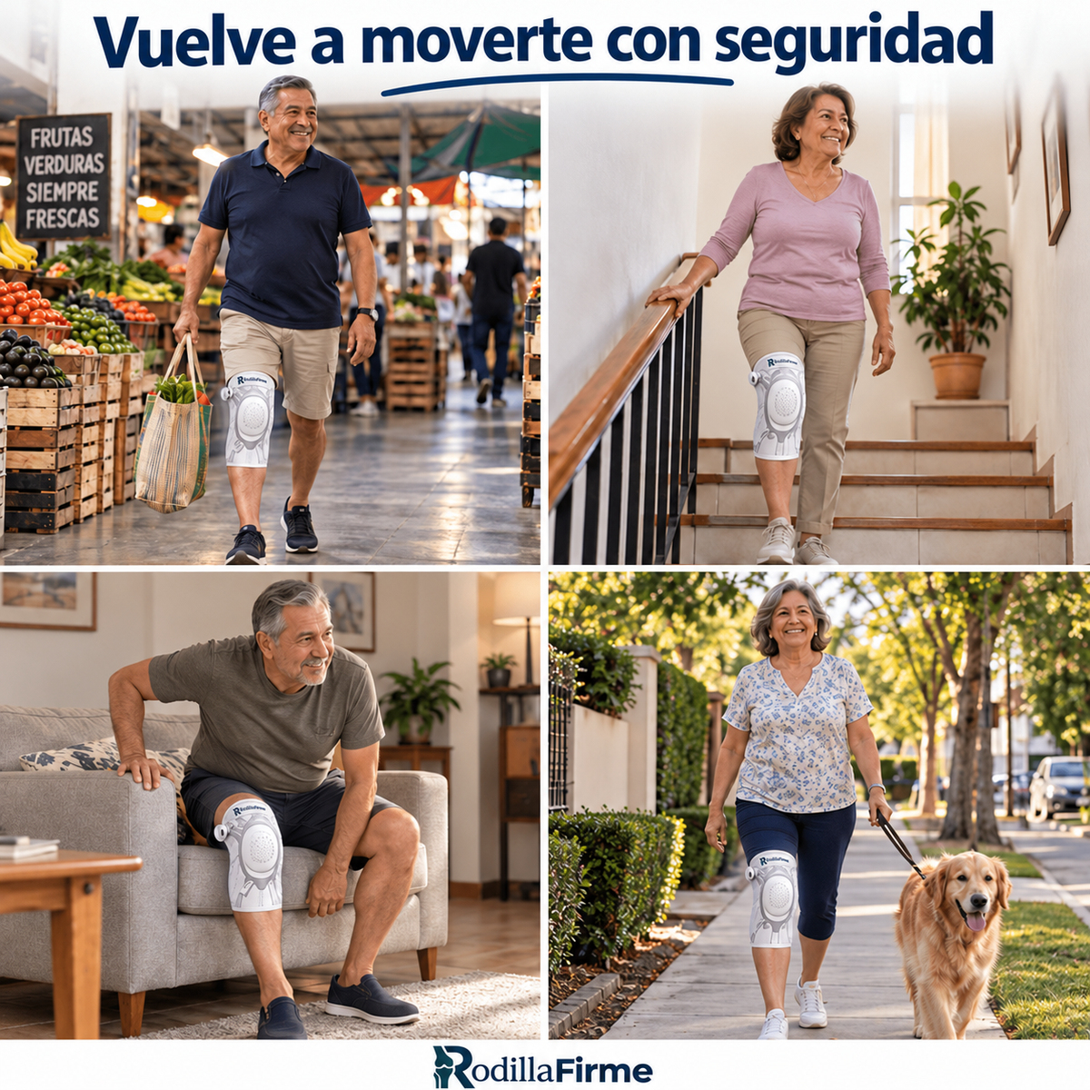 RodillaFirme | Rodillera con dial de ajuste